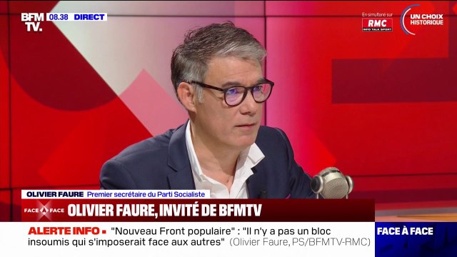 Olivier Faure: J'accorde tout mon soutien à Alexis Corbière, à Raquel Garrido