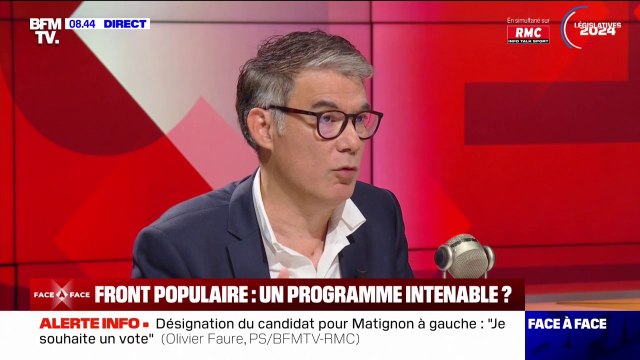 ISF: Olivier Faure affirme que 450 milliards d'euros ont disparu des caisses de l'État au profit, essentiellement, des plus riches