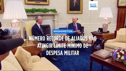 Stoltenberg diz que 23 países da NATO vão atingir limite mínimo de despesa militar