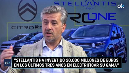 De Aza (Stellantis Pro One): "Uno de cada tres vehículos que se venden en este país es de nuestra marca"