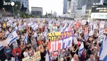 Israele, in piazza a Tel Aviv manifestazione per la liberazione degli ostaggi