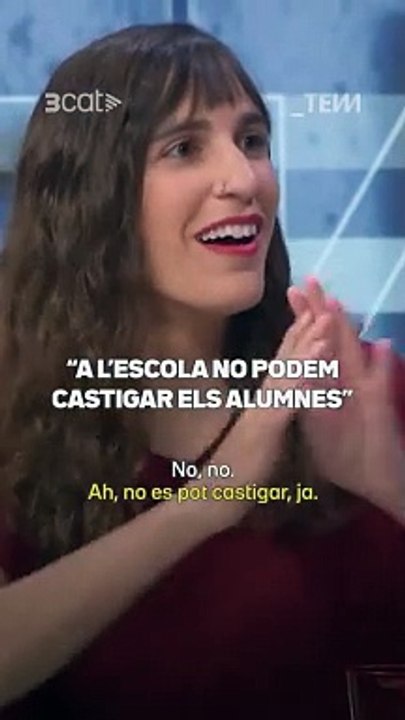 'En la escuela no podemos castigar a los alumnos'