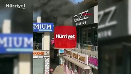 Avcılar'da pet shopta yangın