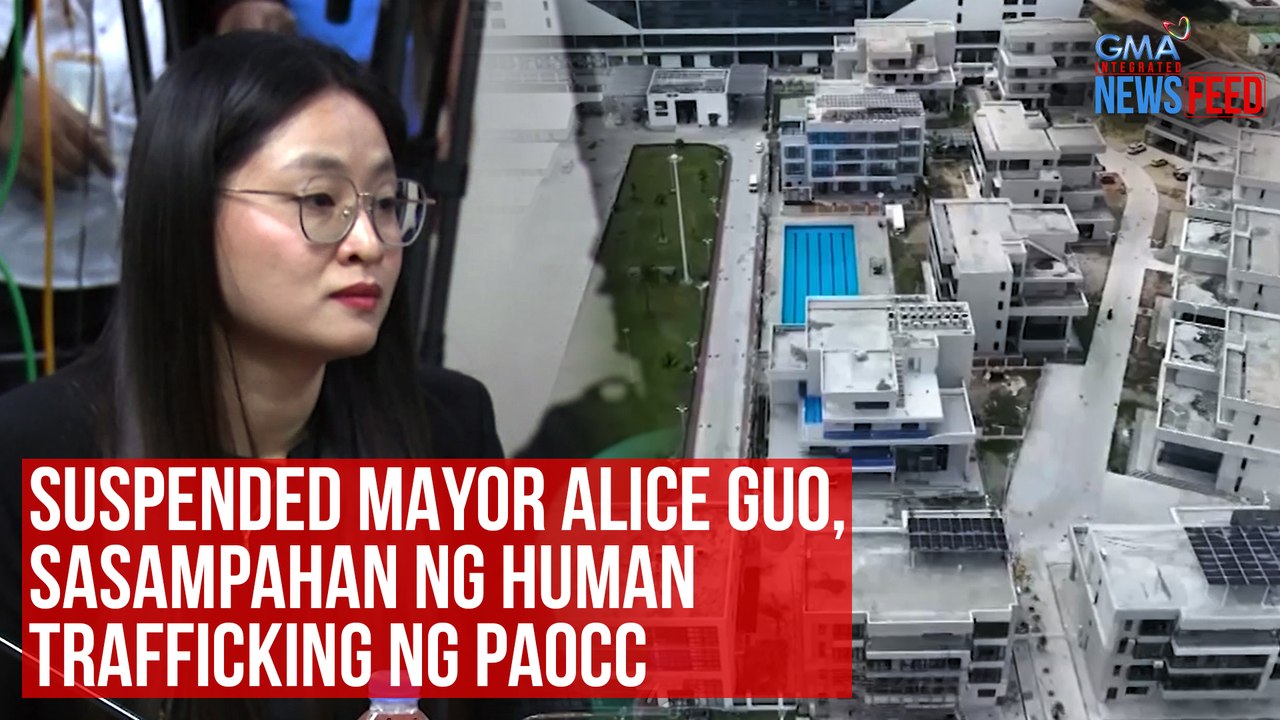 Suspended Mayor Alice Guo, sasampahan ng Human...