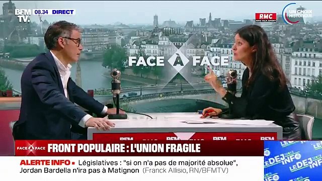 En cas de victoire, le Nouveau Front populaire devra choisir son Premier ministre par un vote des députés nouvellement élus, estime Olivier Faure - Regardez