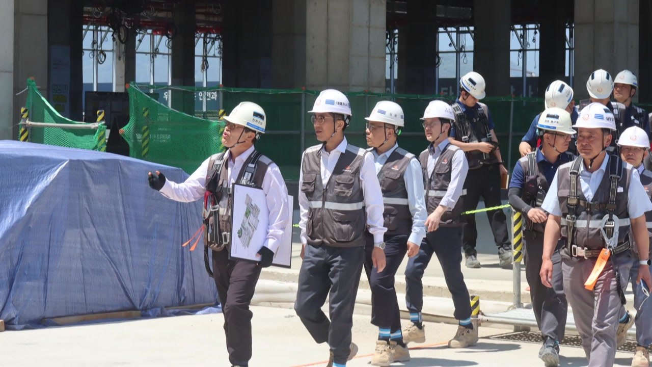 [기업] 한화 건설부문 경영진, 여름철 폭염·장마 대비 현장 안전점검 / YTN