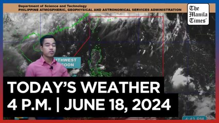 Today's Weather, 4 P.M. | June 18, 2024