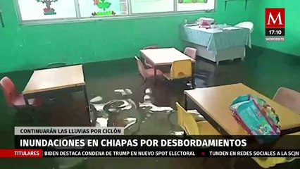 Lluvias causan derrumbes en Oaxaca. Selene Flores, 17 de junio 2024