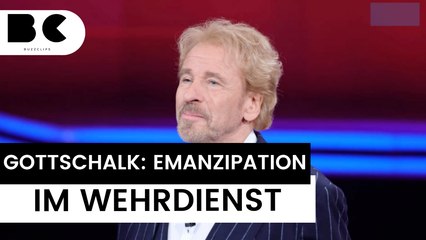 Thomas Gottschalk fordert Wehrpflicht für Frauen: Mehr Einsatz für die Gesellschaft 🚺