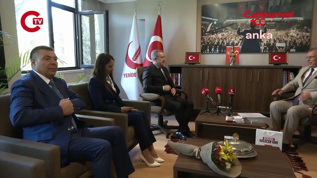 Siyasi partilerde bayramlaşma... YRP'li Doğan Aydal'dan MHP'ye