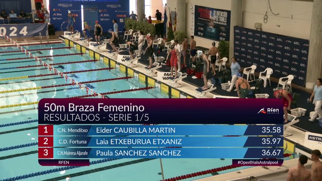 CXI CTO. DE ESPAÑA ABSOLUTO OPEN TRIALS - ASTRALPOOL / XLV CTO. DE ESPAÑA JUNIOR DE VERANO - Sesión 1