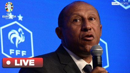 ️Suivez en direct la conférence de presse de Philippe Diallo, président de la FFF, en direct !