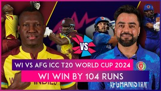 WI vs AFG ICC T20 World Cup 2024 Stat Highlights: West Indies Secures Fourth Consecutive Win