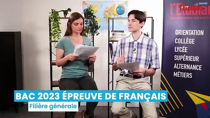 Bac 2023 : les corrigés vidéos de l'épreuve de français (série générale)