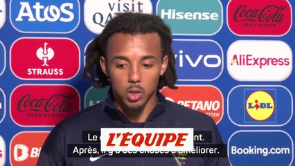 Koundé : «Un match solide» - Foot - Euro - Bleus