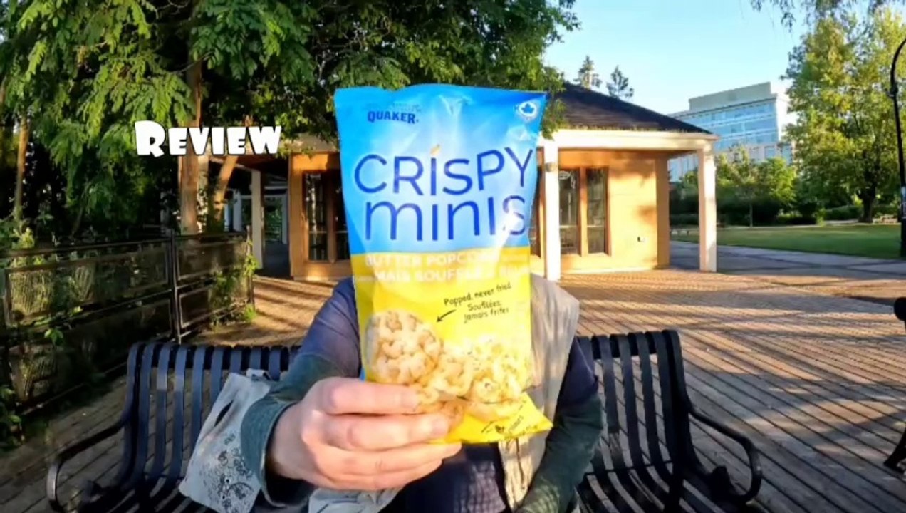 Quaker Crispy Minis Butter Popcorn Review