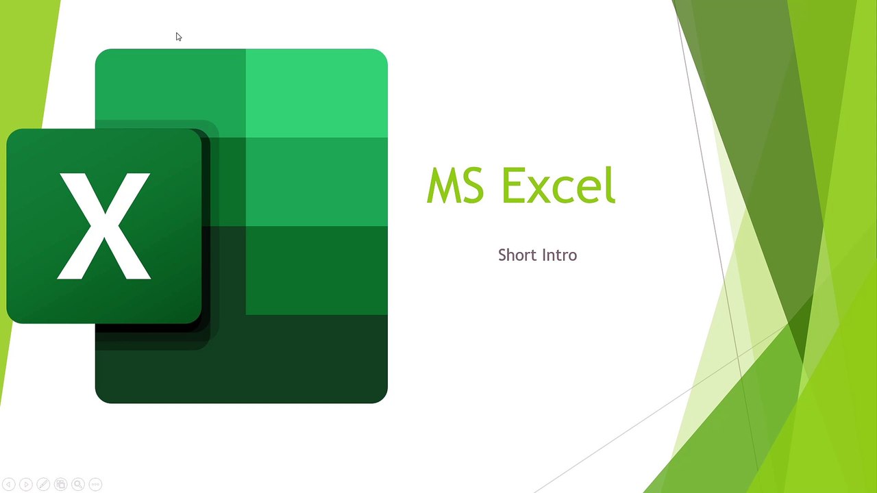 Microsoft Excel Basics: Introduction & Exploring the File Menu