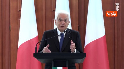 Mattarella: "Fermo sostegno all'integrit? e all'indipendenza Ucraina"