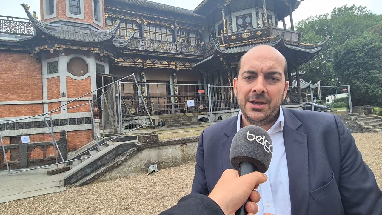 Rénovation du Pavillon Chinois : "L'idée c'est de faire de ce lieu, un pont à la fois culturel et économique entre la Belgique et l'Asie"