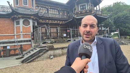 Rénovation du Pavillon Chinois : "L'idée c'est de faire de ce lieu, un pont à la fois culturel et économique entre la Belgique et l'Asie"