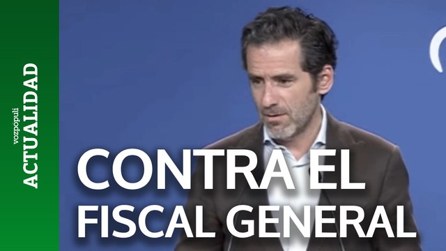 El PP carga contra el fiscal general del Estado y le compara con Tezanos
