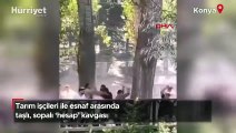 Tarım işçileri ile esnaf arasında taşlı, sopalı 'hesap' kavgası