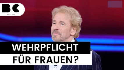 Gottschalk will neues Wehrdienstmodell auch für Frauen