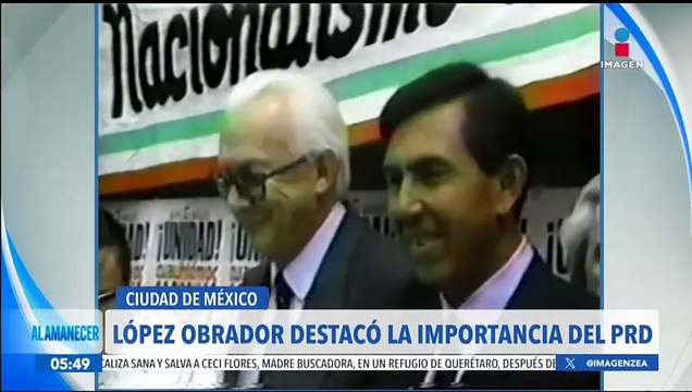 López Obrador reconoce las aportaciones que en su momento logró el PRD