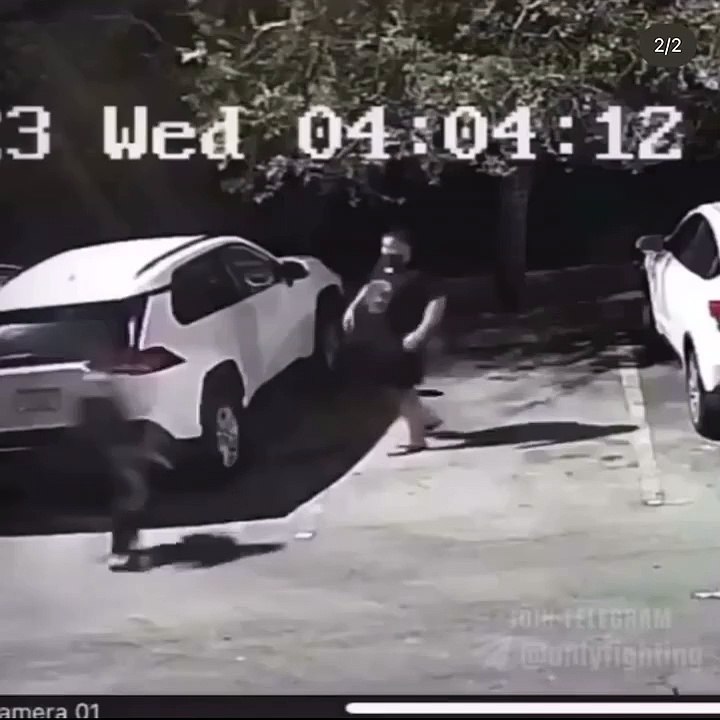 Former MMA fighter perfectly shuts down & chokes out a man who tries to attack him with a 14-inch machete