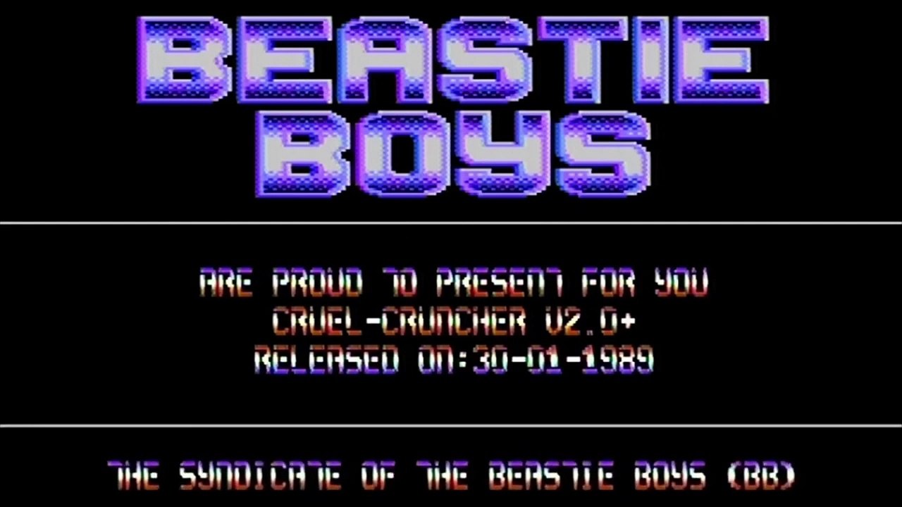 C64 Cracktro - Cruel Cruncher V2.0 by Beastie Boys