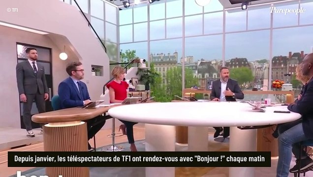 Bruce Toussaint interrompt brièvement sa matinale Bonjour ! : un colis mystère en cause