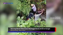 Alami Dimensia Seorang Nenek Asal Giri Banyuwangi Ditemukan Meninggal Dunia di Aliran Sungai, Seperti Ini Kronologi Kejadiannya