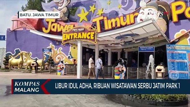 Libur Idul Adha, Warga Padati Tempat Wisata di Kota Batu