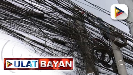 MMC, binalaan ang mga telco at Meralco na ayusin ang spaghetti wires o sala-salabat na kable