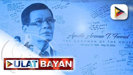 Libing ng leader at founder ng PMCC 4th Watch na si Apostle Arsenio Tan Ferriol, dinagsa ng mga...