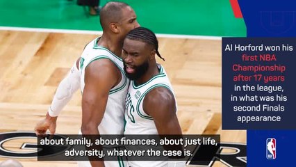 Celtics buzzing for leader Al Horford after NBA Championship triumph