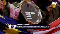 Skuad skuasy negara tiba di Malaysia selepas julang gelaran Asia