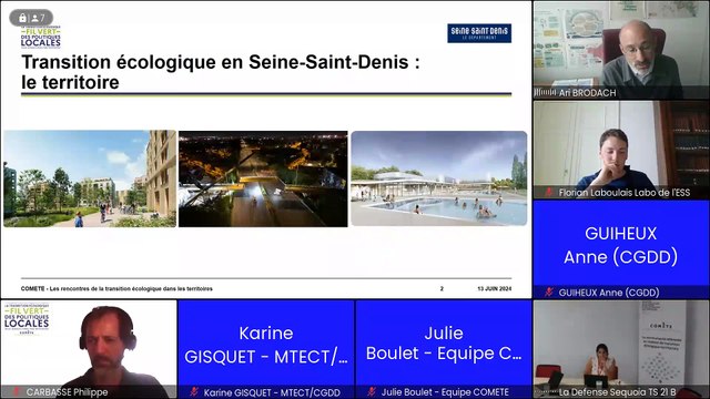Journée COMETE du 13 juin - Regards croisés Transition juste | CGDD