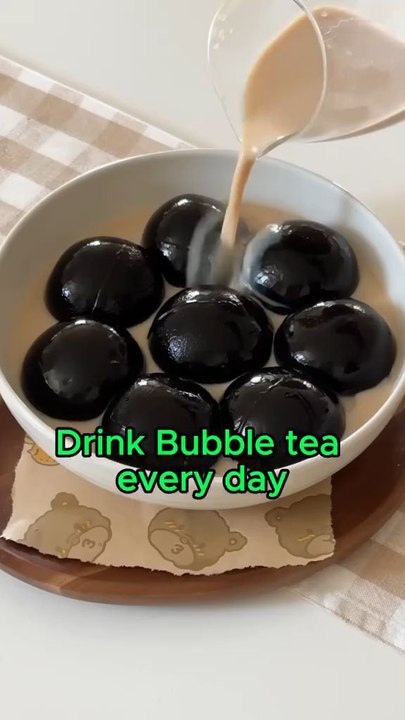 What happens to your body if you drink bubble tea every day