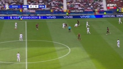 Bélgica vs Eslovaquia (0-1) | Eurocopa 2024 | Grupo E, Fecha 1