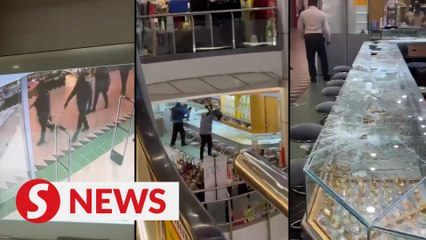 Kajang goldsmith shop robbery: RM3.2mil in losses