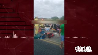 PRF dá detalhes de acidente que matou 3 mulheres na região de Patos e deixou outras 3 pessoas feridas