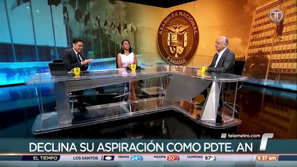Luis Eduardo Camacho explica declinación a su candidatura para presidir la Asamblea Nacional