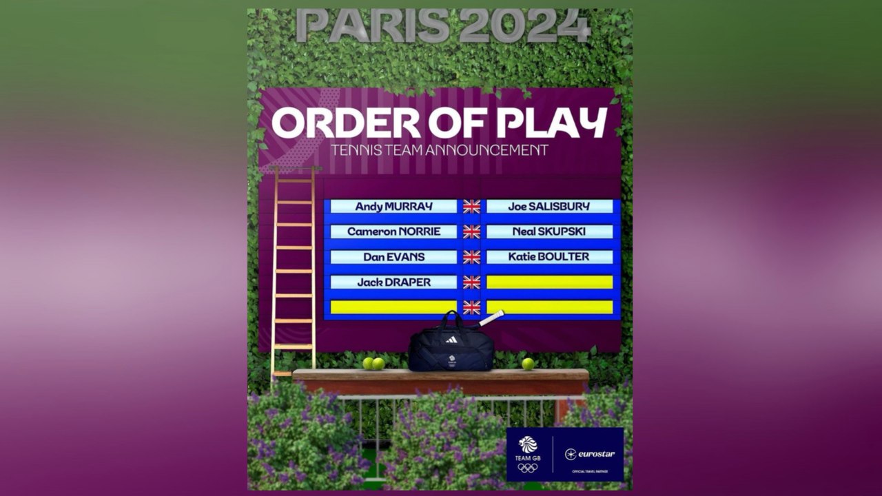 Andy Murray set to represent Team GB in fifth Olympic Games and believes future is in good hands with likes of Jack Draper coming through