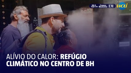 BH inaugura espaço para alívio de calor