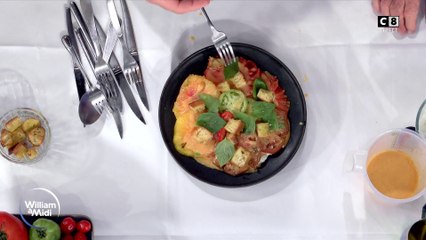 Vos recettes : fraîche et gourmande, la salade de tomates et stracciatella !