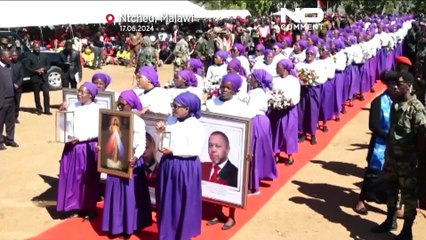 WATCH: Malawi's Vice President Chilima laid to rest after shock plane crash