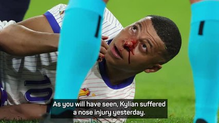 Mbappé and France face anxious wait for star's Euro 2024 involvement