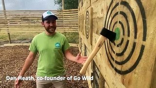 Axe-plore Hartlepool’s first and only axe throwing range