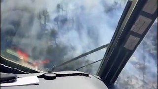 Çanakkale'de orman yangını! Boğaz trafiğe kapandı